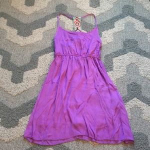 TBACK Purple FESTIVAL sun dress